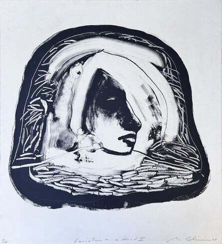 Nathan Oliveira, ‘Variations on a Head IV’, 1964