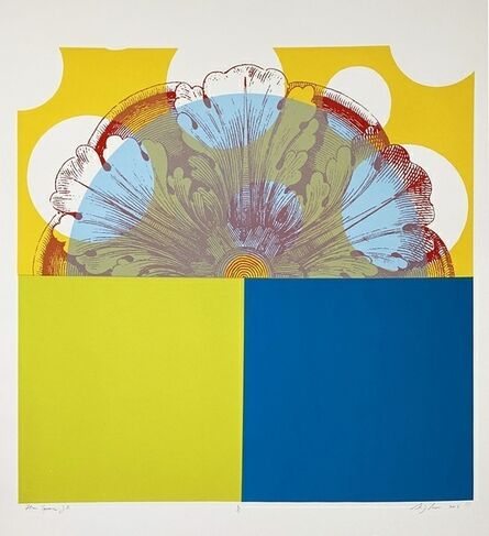 Susan Goldman, ‘Flower Square Y, B’, 2018