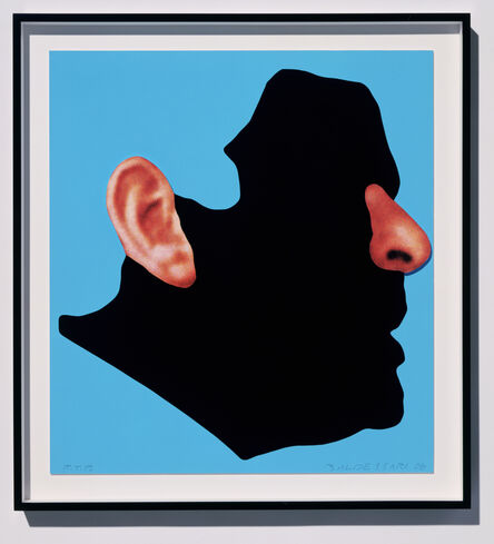 John Baldessari, ‘Noses & Ears, Etc.: Profile with Ear and Nose (Color)’, 2006