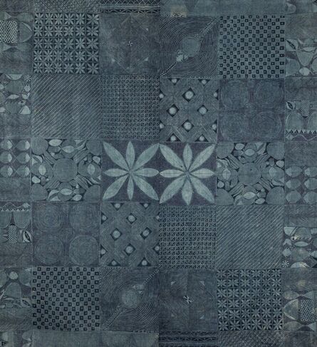 ‘Cloth with Motif of Olokun, Goddess of the Sea’, 1973