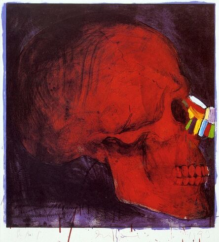 Jim Dine, ‘Grease, Bone and Color’, 1993
