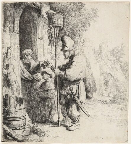 Rembrandt van Rijn, ‘The Rat Catcher (The Rat Poison Peddler)’, 1632
