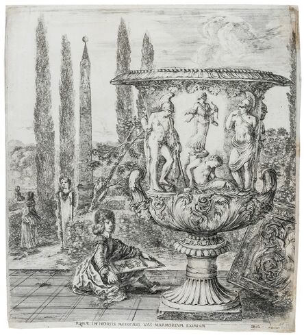 Stefano Della Bella, ‘The Medici Vase’, circa 1656