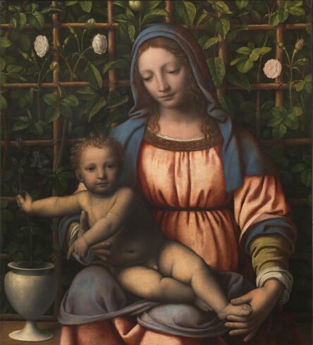 Bernardino Luini, ‘Madonna and Child (Madonna del Roseto)’, 1500-1510