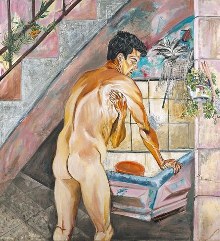Marcia Schvartz, ‘El baño del morocho (The bath of the "morocho")’, 1989