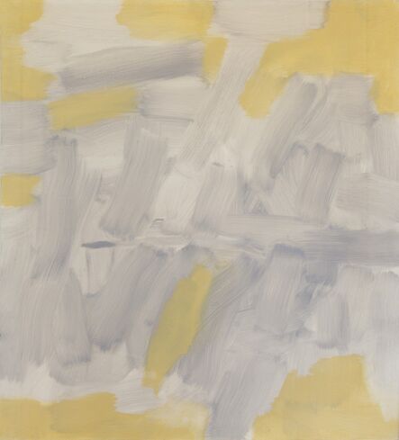 Carl Holty, ‘Gray, Yellow’, 1965