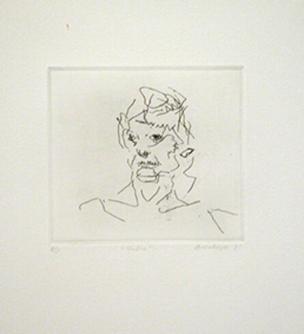 Frank Auerbach, ‘Julia ’, 1981