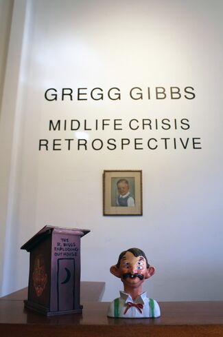 Gregg Gibbs MIDLIFE CRISIS RETROSPECTIVE, installation view