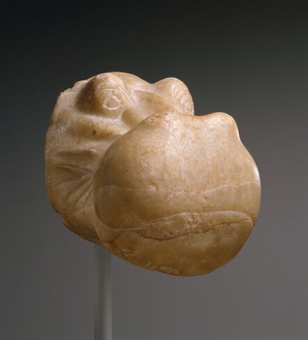 Unknown Egyptian, ‘Head of a Hippopotamus’, ca. 1390–1352 B.C.