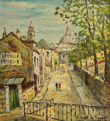 Robert le Berger, ‘Rue en Montmartre’