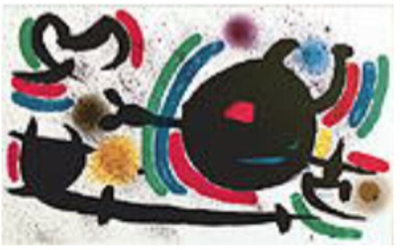 Joan Miró, ‘Miro Lithographs Volume I Plate X’, 1972, Reproduction, Lithograph, New River Fine Art