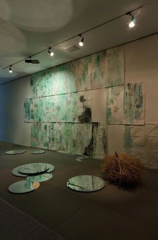CROSSOVER:  A collaborative installation by Tal Frank, Keren Anavy, Quayola, installation view