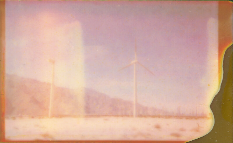 Stefanie Schneider, ‘Wind Power (California Badlands)’, 2021, Photography, Digital C-Print, based on a Polaroid, Instantdreams
