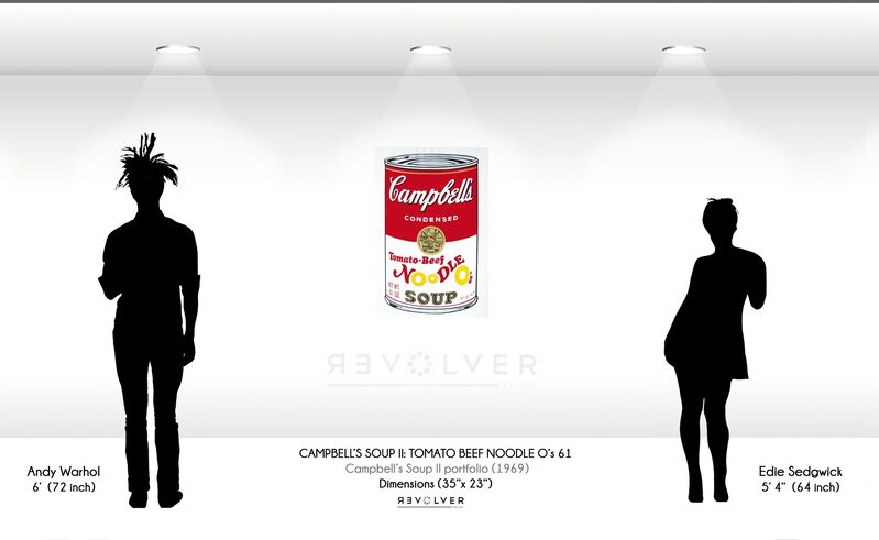 Andy Warhol, ‘Campbell's Soup II: Tomato Beef Noodle O's (FS II.61)’, 1969, Print, Screenprint on Paper, Revolver Gallery