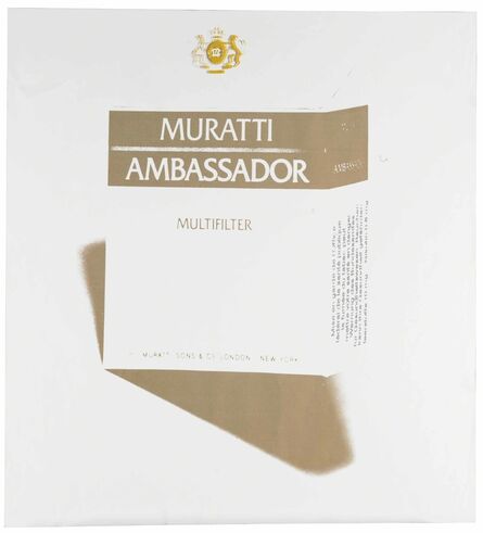 Andy Warhol, ‘Muratti Ambassador Cigarettes’, circa 1984