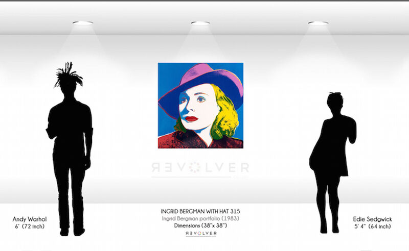 Andy Warhol, ‘Ingrid Bergman, With Hat (FS II.315) ’, 1983, Print, Screenprint on Lenox Museum Board, Revolver Gallery