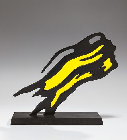 Roy Lichtenstein, ‘Weisman Award (Yellow Brushstroke)’, 1991