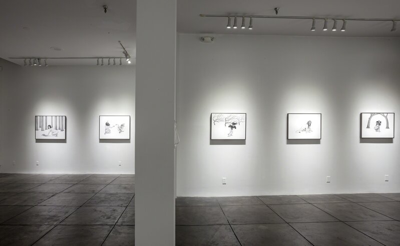 Monica Zeringue, ‘Cloak’, 2012, Drawing, Collage or other Work on Paper, Graphite on primed linen, Ferrara Showman Gallery