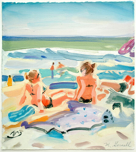Margery Gosnell-Qua, ‘Beach Ladies’, 2022
