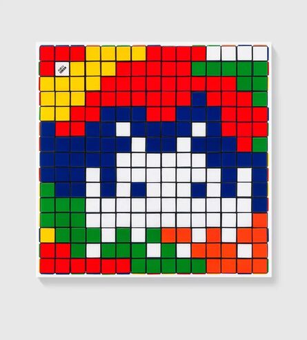Invader, ‘Rubik Camouflage’, 2023