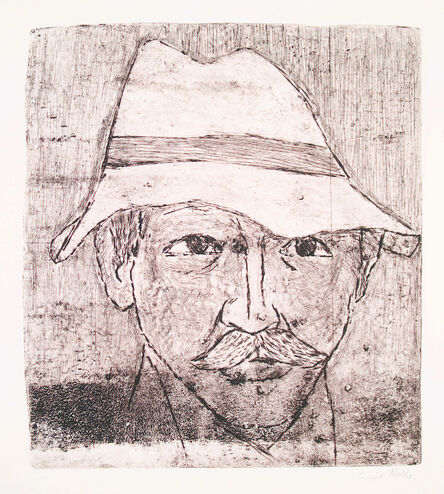 Emil Nolde, ‘Selbstbildnis (Self portrait)’, 1911