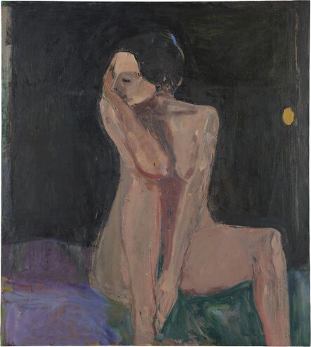 Richard Diebenkorn, ‘Seated Nude, Arm on Knee’, 1962