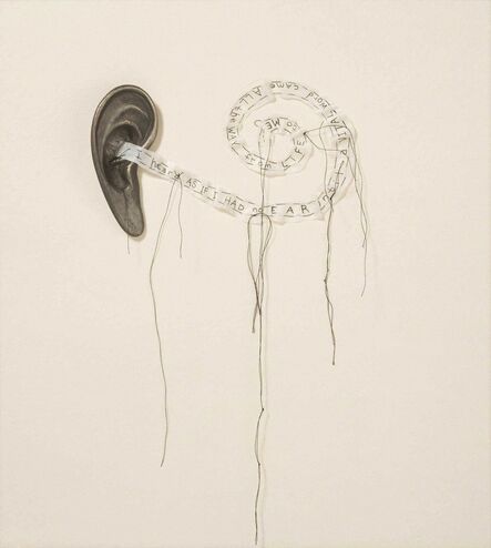 Lesley Dill, ‘Ear Poem’, 1994