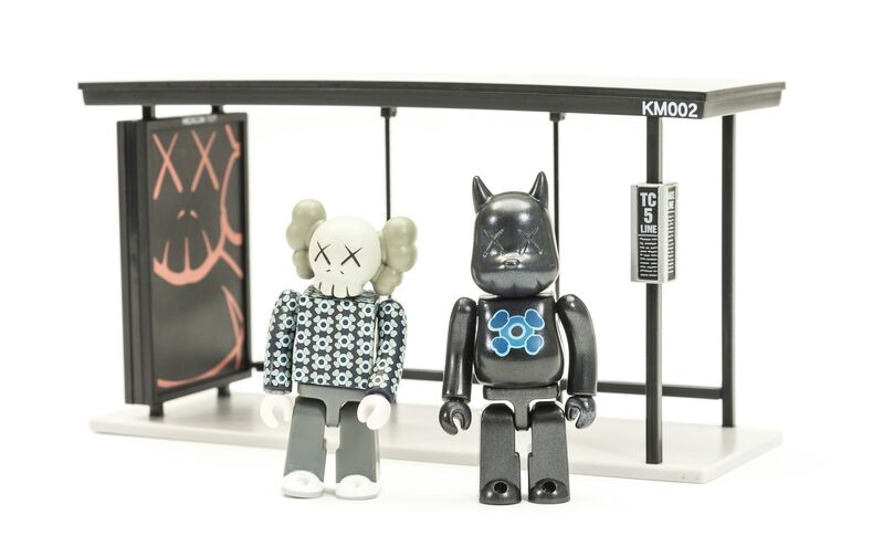 KAWS, ‘Kubrick Bus Stop (Volumes 1 & 2)’, 2002, Sculpture, The two complete sets of painted vinyl multiples, Forum Auctions