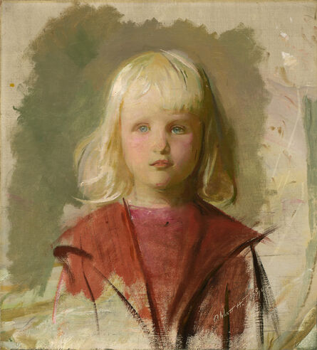 Abbott Handerson Thayer, ‘Little Boy in Red’, ca. 1900