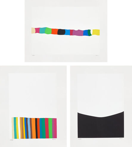 Alberto Burri, ‘Trittico C (Triptych C)’, 1973-76