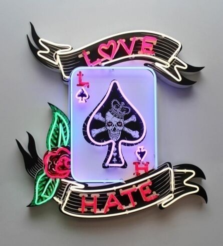 Chris Bracey, ‘LOVE AND HATE, 2013’