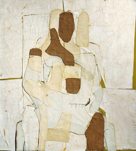 Conrad Marca-Relli, ‘Seated Figure’, 1955