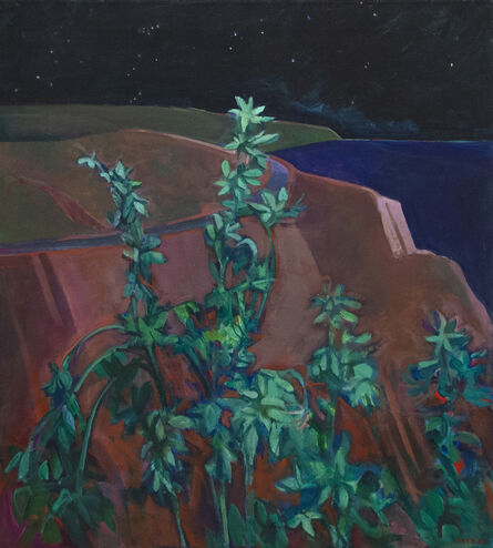 William Theophilus Brown, ‘Garden at Night’, 1968