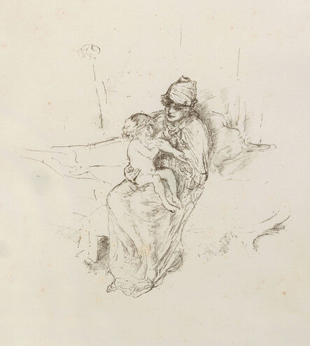 James Abbott McNeill Whistler, ‘Mother and Child, No. 1’, 1891 and 1895