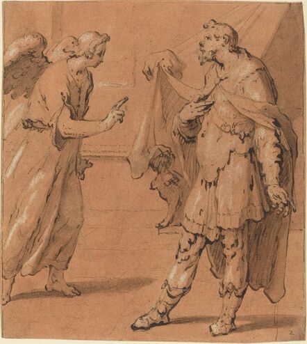 Cornelis Cornelisz van Haarlem, ‘The Angel Appearing to the Centurion Cornelius’, late 1590s