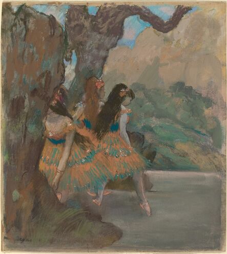 Edgar Degas, ‘Ballet Dancers’, ca. 1877