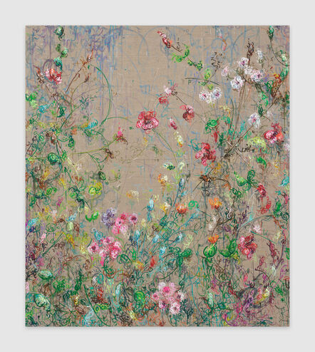 Kysa Johnson, ‘Ghosts In Common - Necessary Beauty - Subatomic Decay Patterns and Wildflowers 13’, 2023