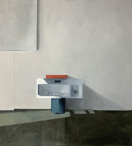 Jenny Brillhart, ‘Red, White and Bucket’, 2020