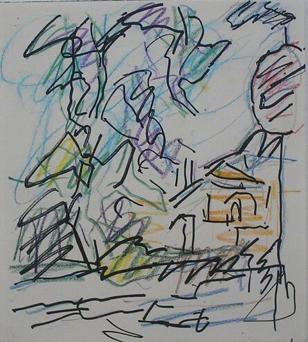 Frank Auerbach, ‘Study for Park Village East’, 2005