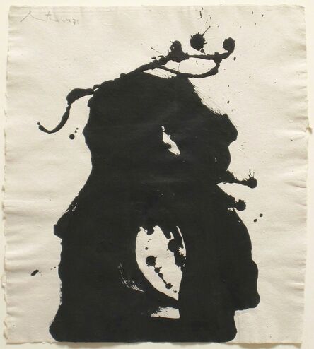 Robert Motherwell, ‘Gesture Paper Painting No. 12’, 1975