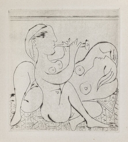 Pablo Picasso, ‘Flutiste et dormeuse’, 1933