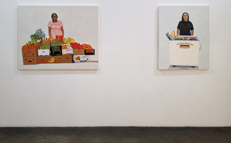 Javier Carrillo, ‘Anita’, 2020, Painting, Oil on canvas, Craig Krull Gallery