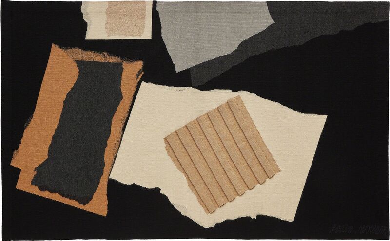 Louise Nevelson, ‘Unique "Night Mountain" tapestry’, 1977, Textile Arts, Wool, metallic thread., Phillips