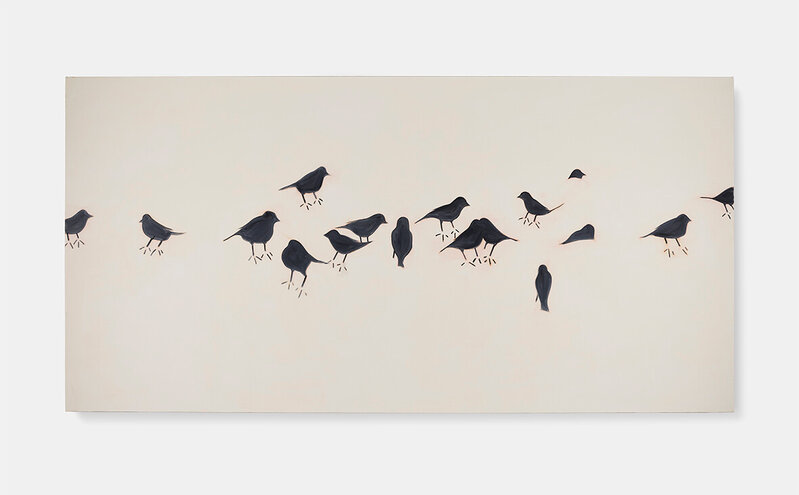 Alex Katz, ‘Birds 5’, 2021, Painting, Oil on linen, Timothy Taylor