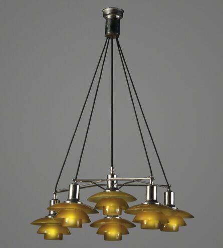 Poul Henningsen, ‘A rare 'Star' ceiling light, with type 2/2 shades’, 1931-37