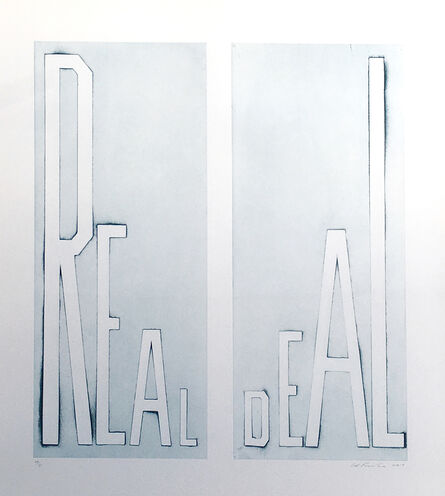 Ed Ruscha, ‘Real Deal’, 2014