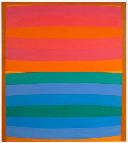 Michael Loew, ‘Untitled (Red Horizon)’, 1967