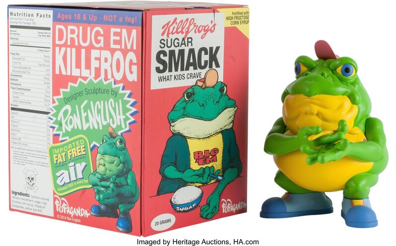 Ron English, ‘Drug'em Killfrog, from Cereal Killers Series’, 2014, Other, Painted cast vinyl, Heritage Auctions