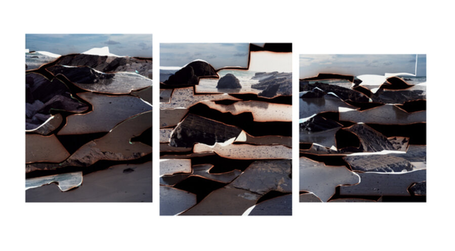 Triptych: A. Untitled (CO-161616161616-1); B. Untitled (CO-1616161616-2) and C. Untitled (CO-16161616-1)