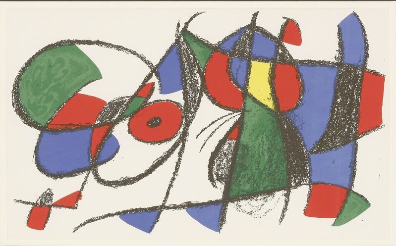 Joan Miró, ‘From the Lithograph’, 1972/1975, Print, Three lithographs printed in colours, Sworders